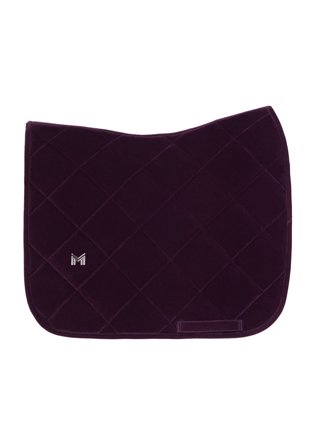 Maximilian Velvet Dressage Saddle Pad Amethyst