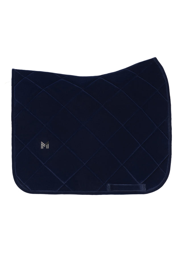 Maximilian Velvet Dressage Saddle Pad Sapphire