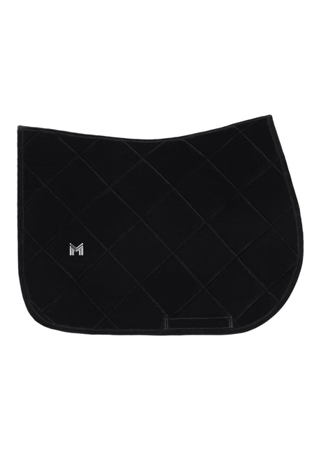 Maximilian Velvet Jump Saddle Pad Black