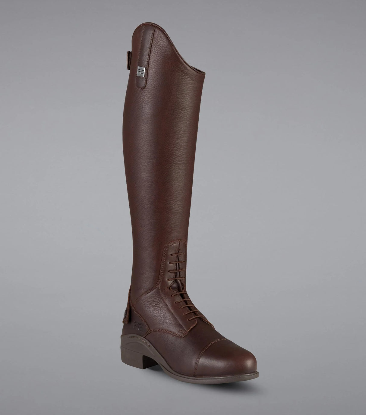 Premier Equine Vallardi Ladies Leather Field Riding Boots Brown