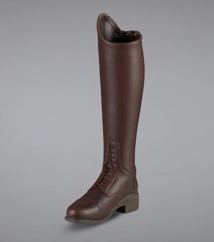 Premier Equine Vallardi Ladies Leather Field Riding Boots Brown