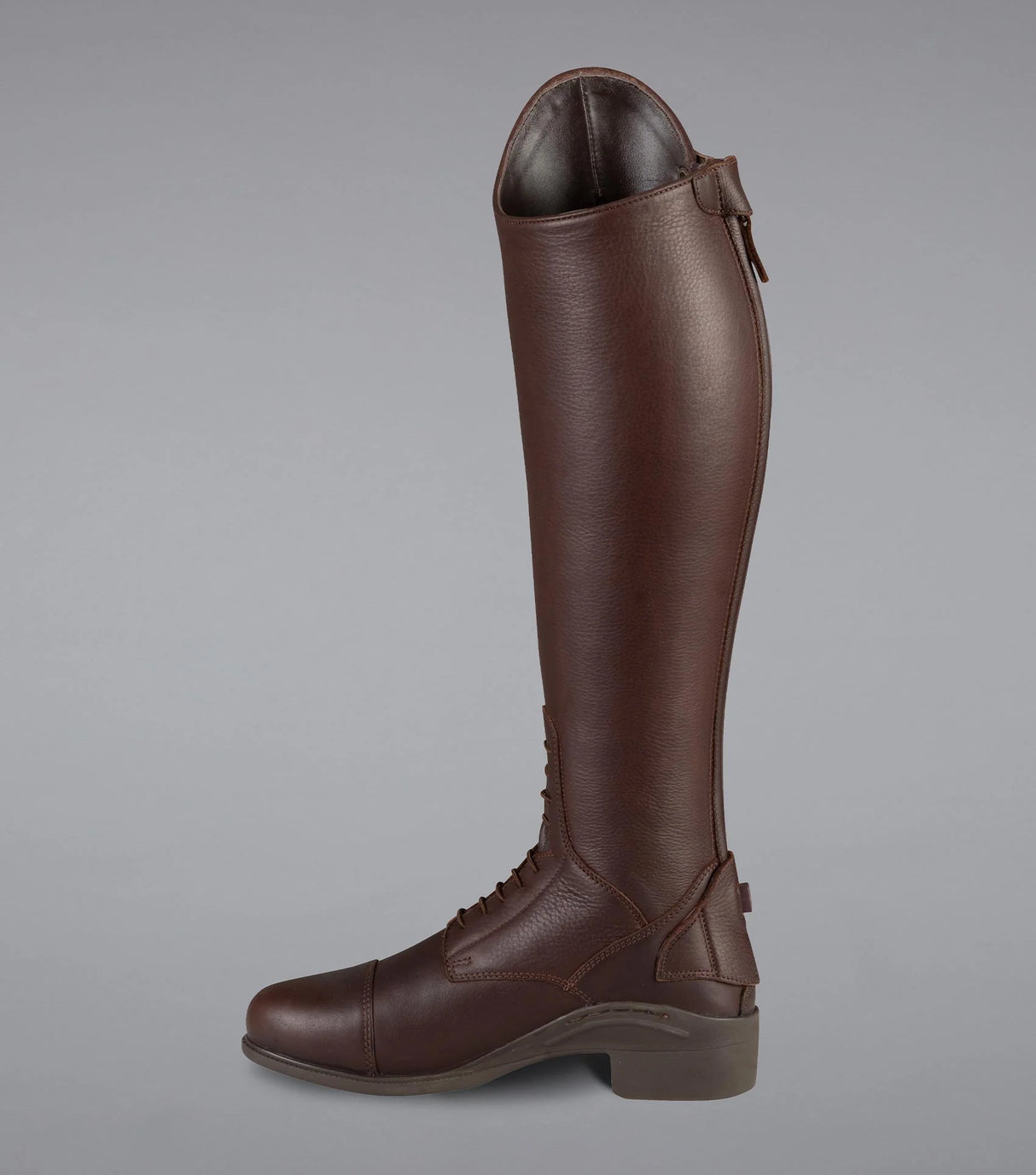 Premier Equine Vallardi Ladies Leather Field Riding Boots Brown