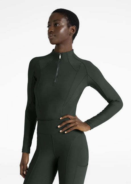 Maximilian Frame Long Sleeve Base Layer Hunter Green