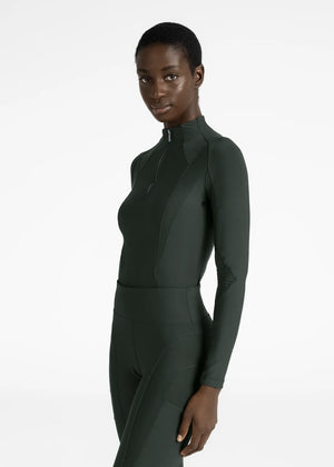 Maximilian Frame Long Sleeve Base Layer Hunter Green