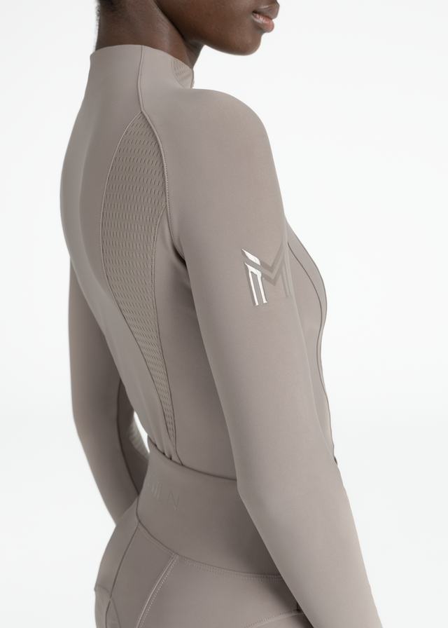 Maximilian Frame Long Sleeve Base Layer Taupe