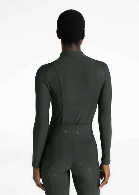 Maximilian Frame Long Sleeve Base Layer Hunter Green
