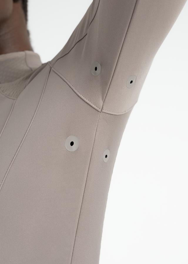 Maximilian Frame Long Sleeve Base Layer Taupe