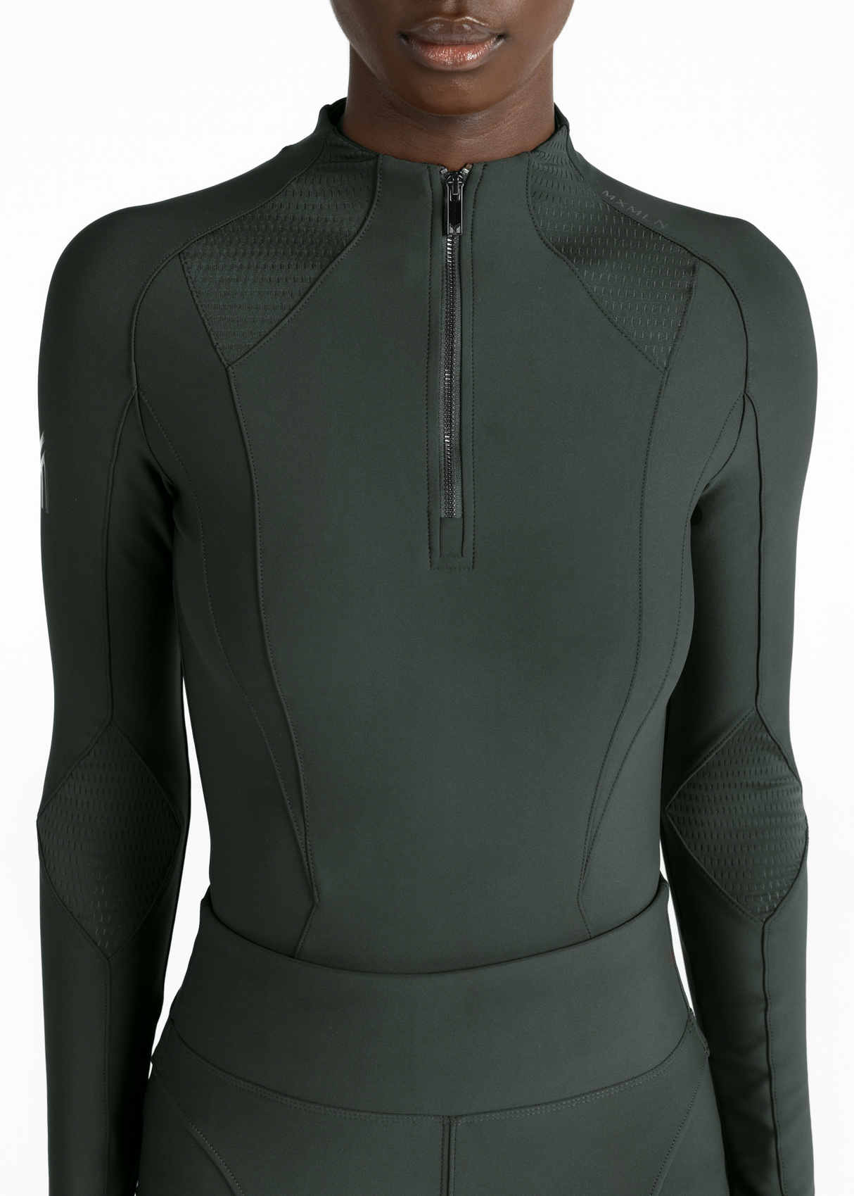 Maximilian Frame Long Sleeve Base Layer Hunter Green