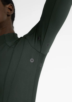 Maximilian Frame Long Sleeve Base Layer Hunter Green