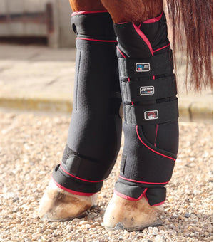 Premier Equine Nano-Tec Infrared Boot Wraps Inc. Liners Black