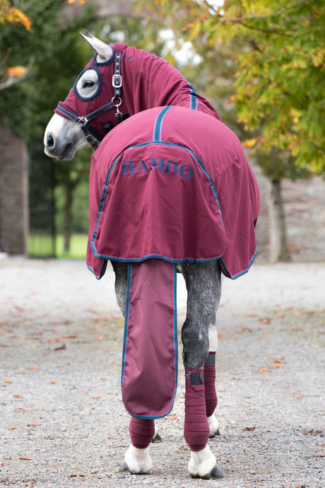 Rambo Show Sheet Set Burgundy