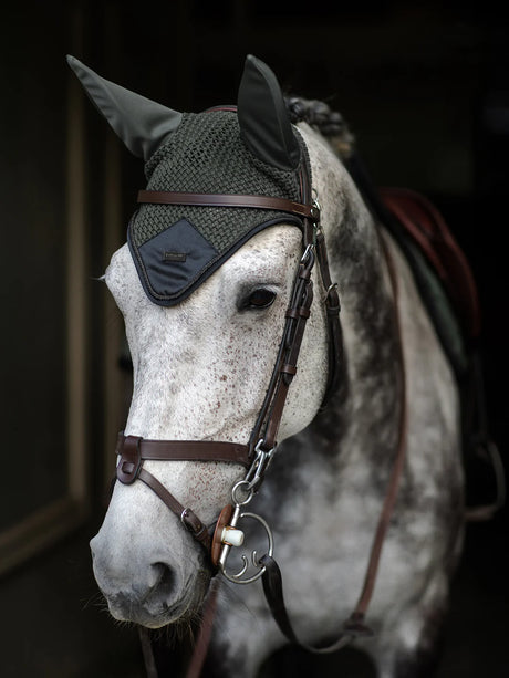 Equestrian Stockholm Ear Bonnet Avenue Green