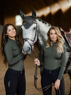 Equestrian Stockholm Vision Base Layer Avenue Green