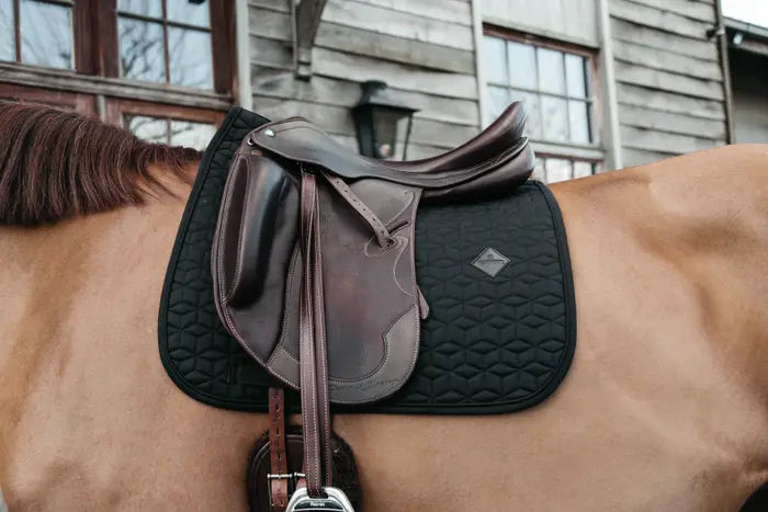 Kentucky Horsewear Classic Dressage Saddle Pad Black