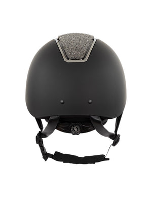 BR Equestrian Omega Glamorous Helmet Black/Gunmetal