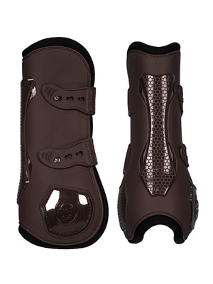 Equestrian Stockholm Anatomic Tendon Boots Brown