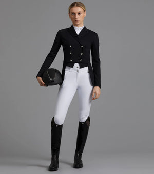 Premier Equine Capriole Ladies Short Tail Dressage Jacket Black