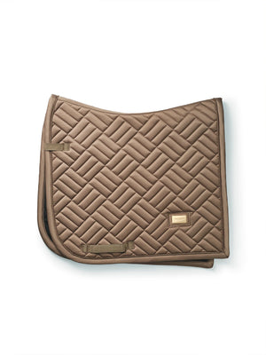 Equestrian Stockholm Dressage Saddle Pad Modern Champagne