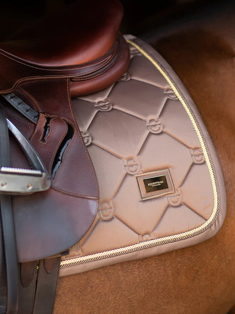 Equestrian Stockholm Jump Saddle Pad Champagne