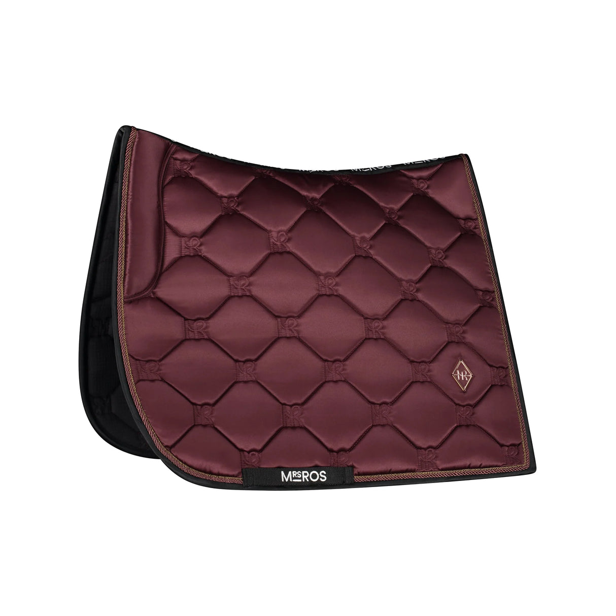 Mrs Ros Charmer Dressage Saddle Pad Red Blush