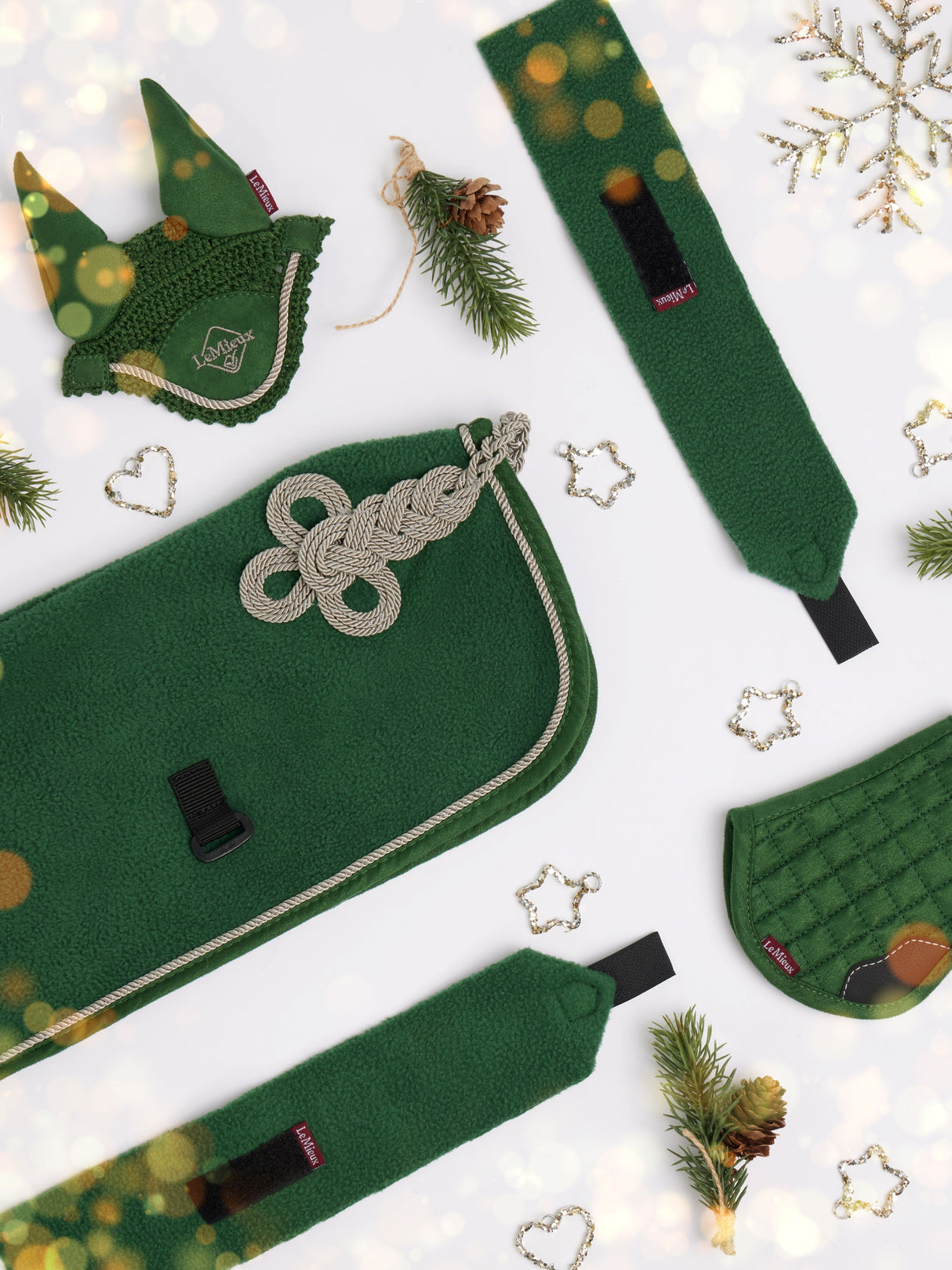 LeMieux Toy Pony Accessories Gift Set Hunter Green