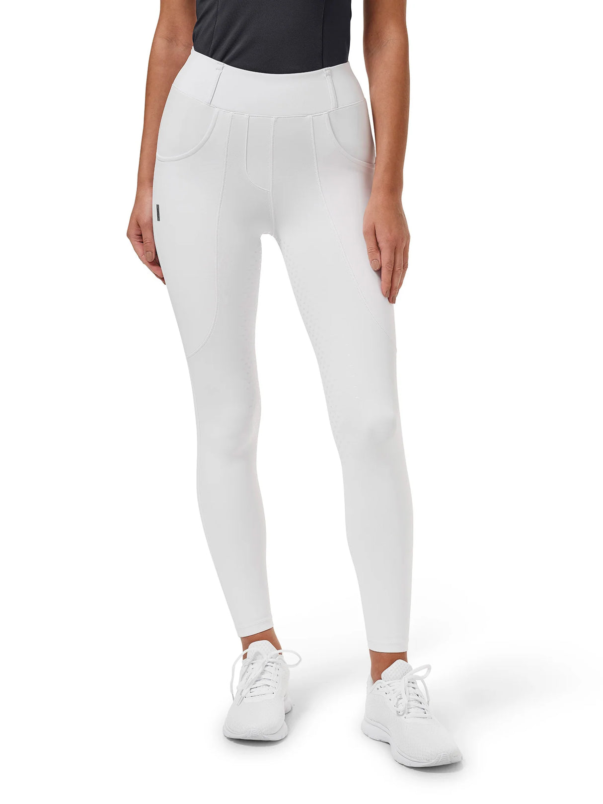 Equestrian Stockholm Compression Dressage Breeches Supreme White