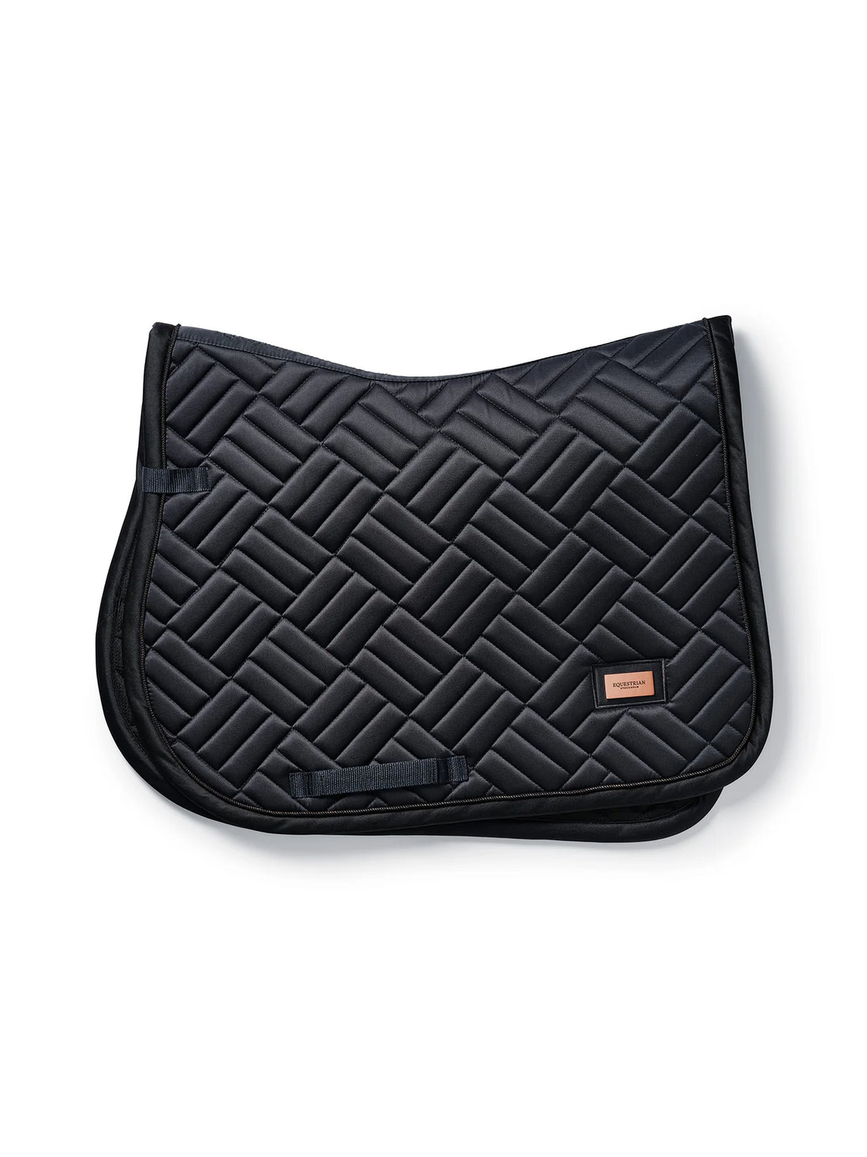 Equestrian Stockholm Jump Saddle Pad Modern Dark Ocean