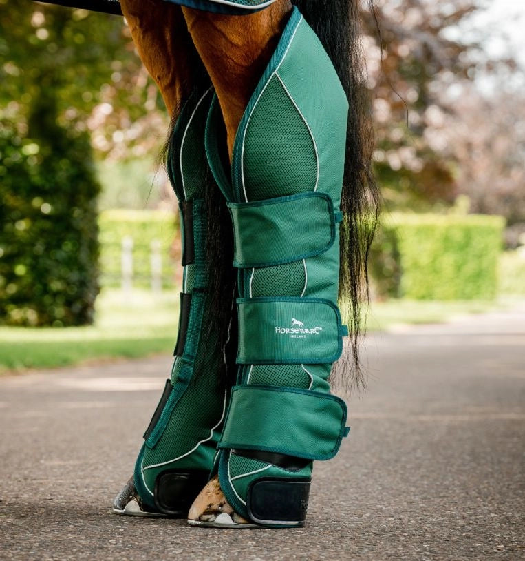 Horseware Signature Travel Boots Hunter Green Impulsion Elite Equine Wear
