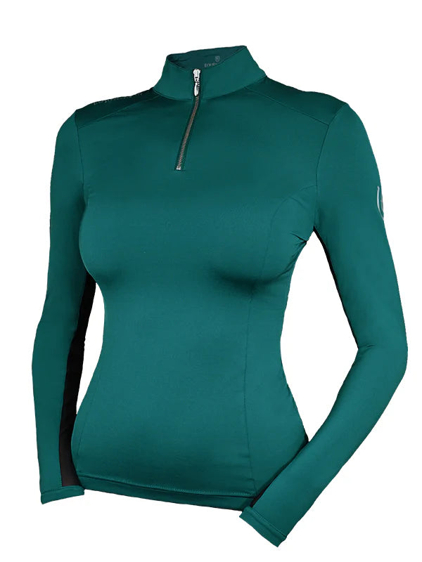 Equestrian Stockholm Air Breeze Base Layer Emerald