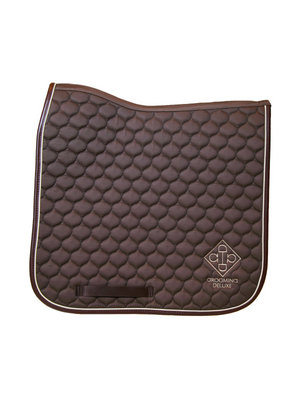 Grooming Deluxe Dressage Saddle Pad Brown