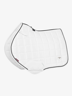 LeMieux Loire Close Contact Jump Square Saddle Pad White/Black