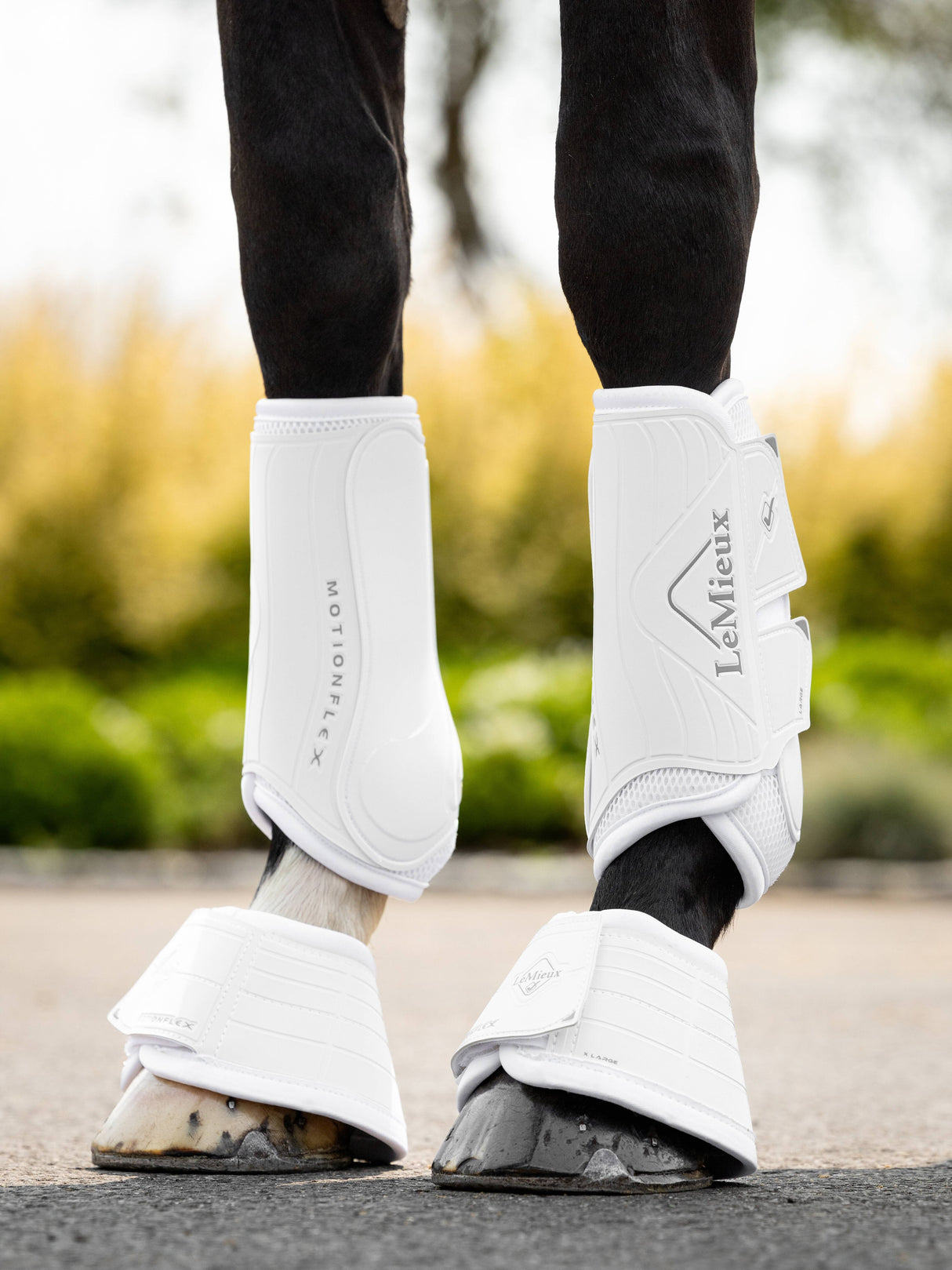 LeMieux Motionflex Dressage Boots White