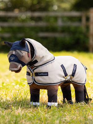 LeMieux Toy Pony Fly Rug Grey/Navy