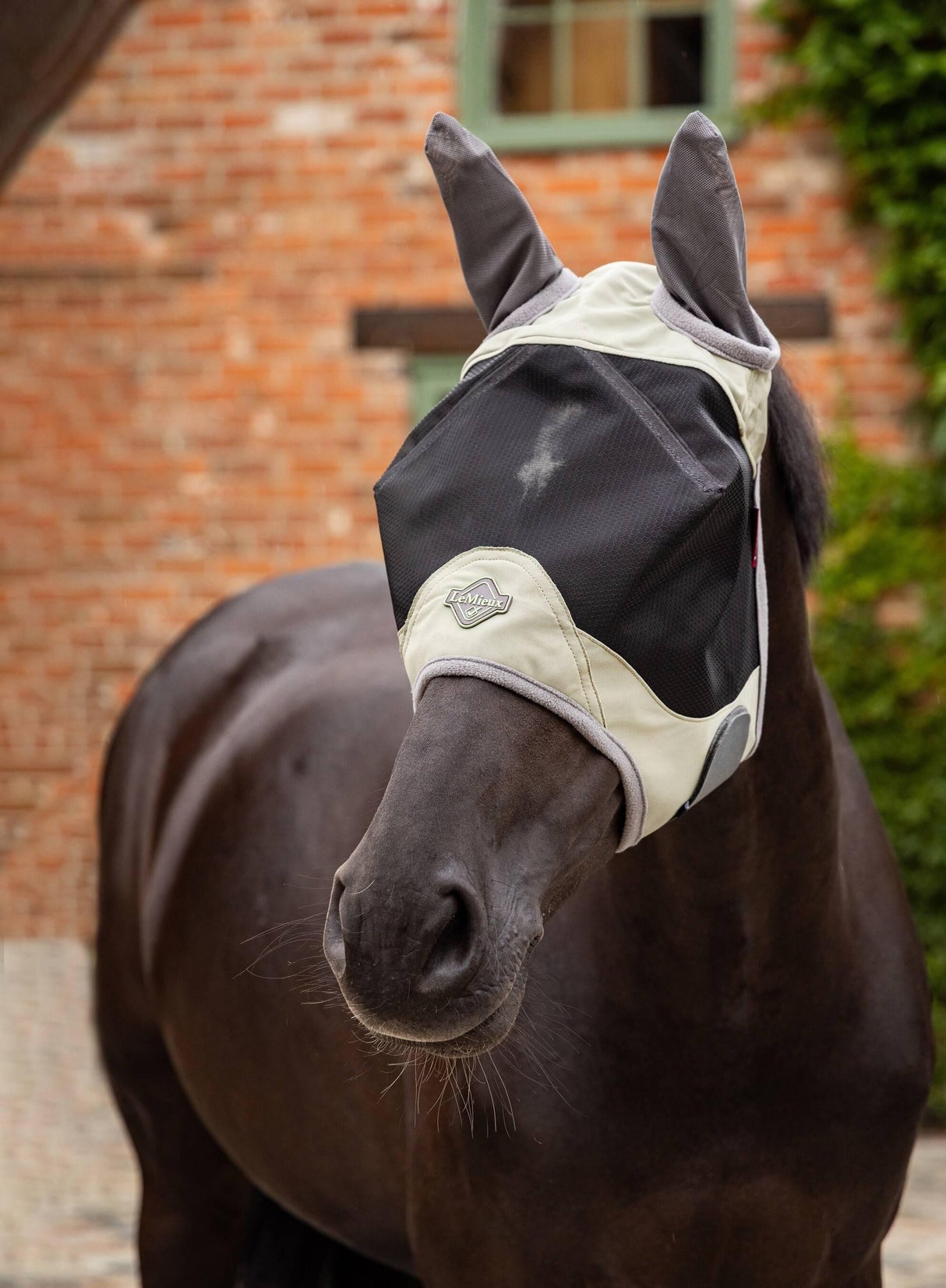 LeMieux Visor-Tek Half Fly Mask Fern