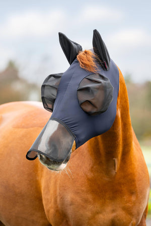 LeMieux Bug Relief Full Mask Navy