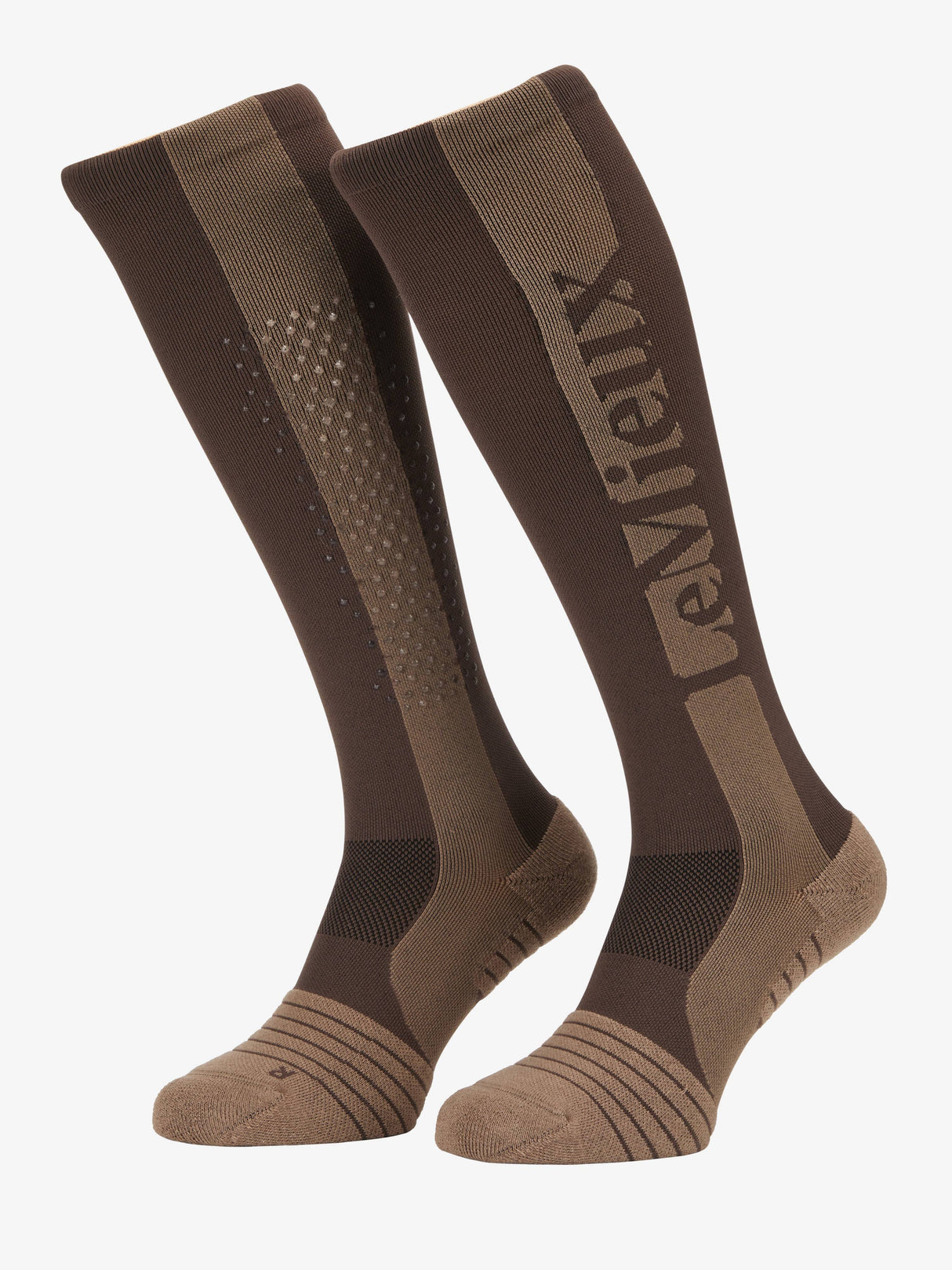 LeMieux Silicone Socks Walnut