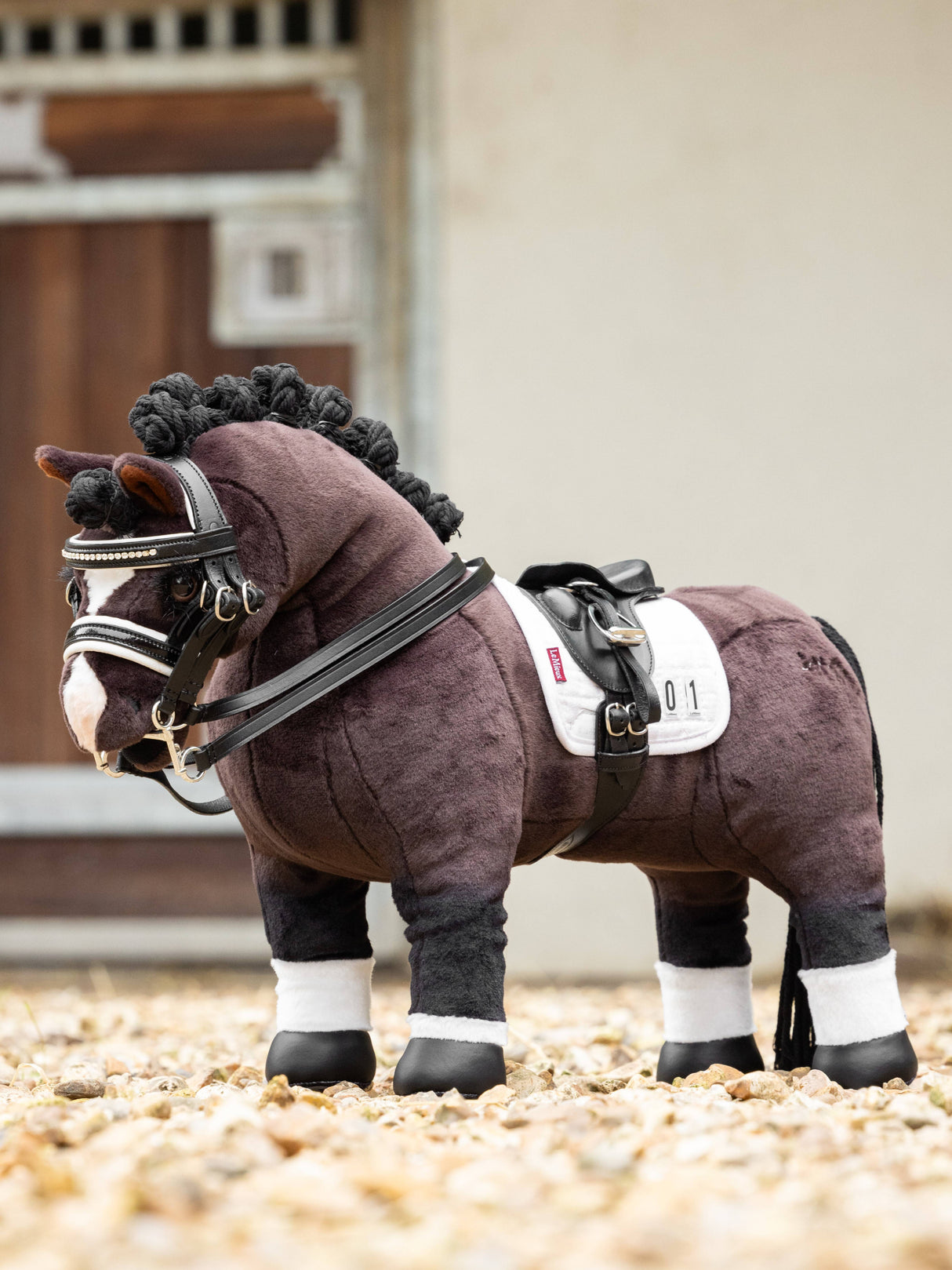 LeMieux Toy Pony Dressage Saddle Black