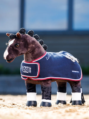 LeMieux Toy Pony Winners Rug Navy