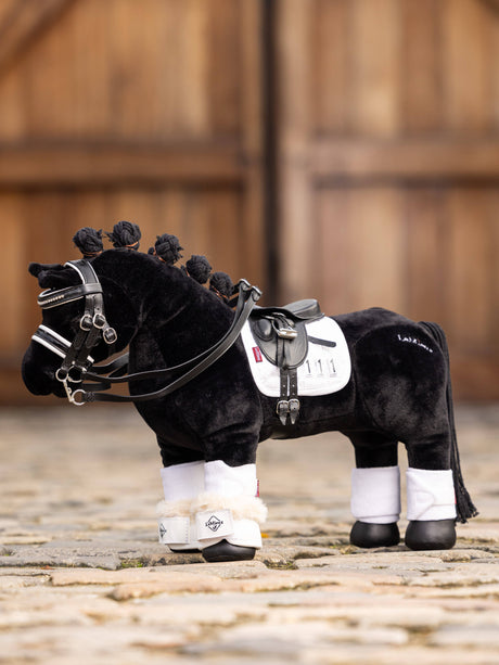 LeMieux Toy Pony Dressage Over Reach Boot White