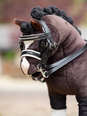 LeMieux Toy Pony Double Bridle Black