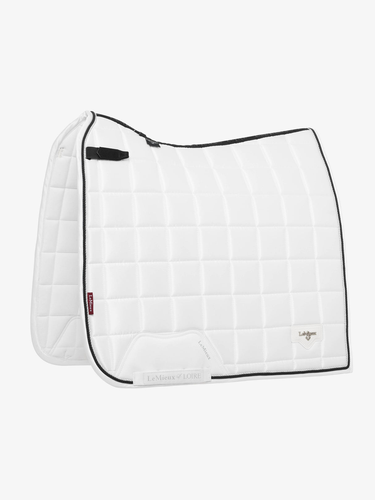 LeMieux Loire Dressage Saddle Pad White/Black