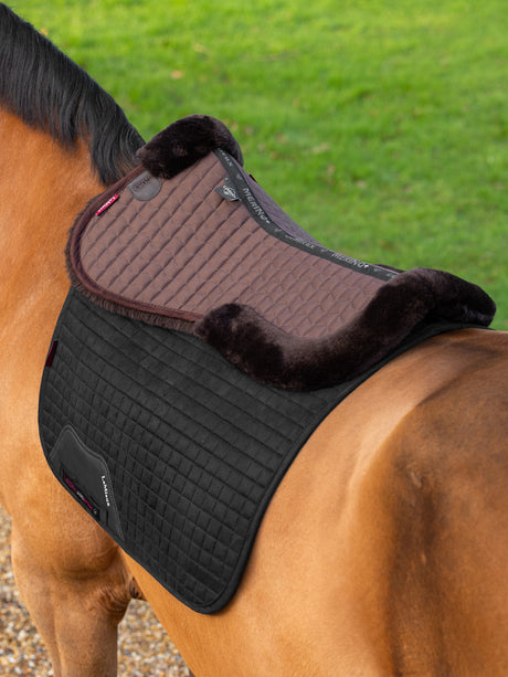 LeMieux Merino+ Half Pad Brown/Brown