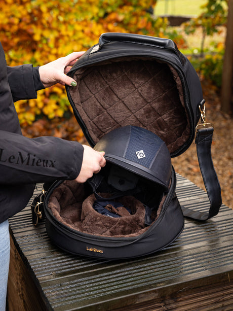 LeMieux Luxe Hat Box Black