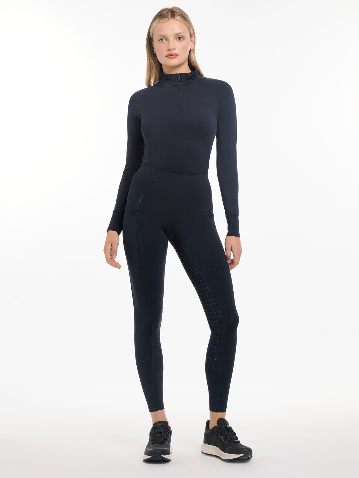 LeMieux Naomi Pull On Breeches Navy