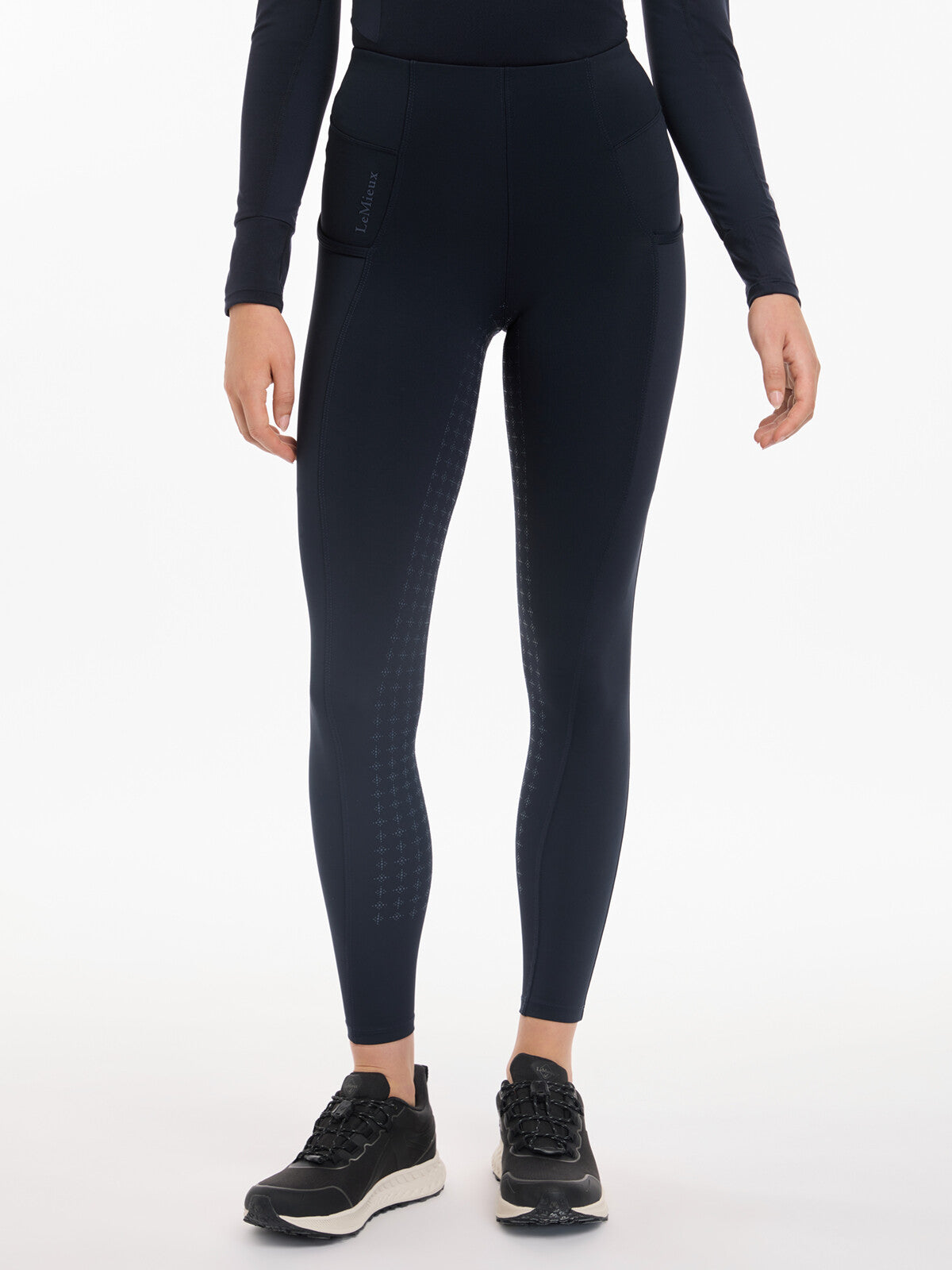LeMieux Naomi Pull On Breeches Navy