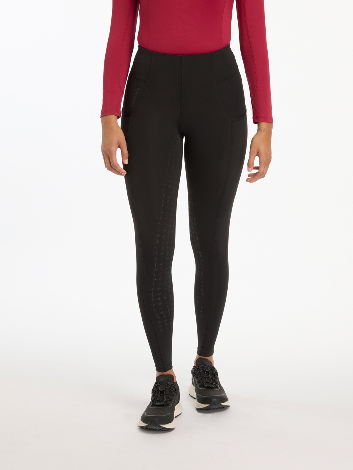 LeMieux Naomi Pull On Breeches Black