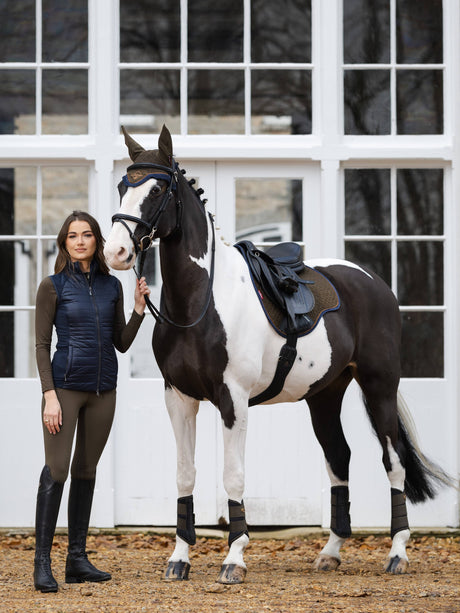 LeMieux Suede GP Square Saddle Pad Alpine