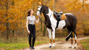 LeMieux Loire Classic Close Contact Jump Square Saddle Pad Ginger