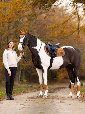 LeMieux Loire Classic Close Contact Jump Square Saddle Pad Ginger