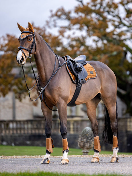 LeMieux Loire Classic GP Square Saddle Pad Ginger